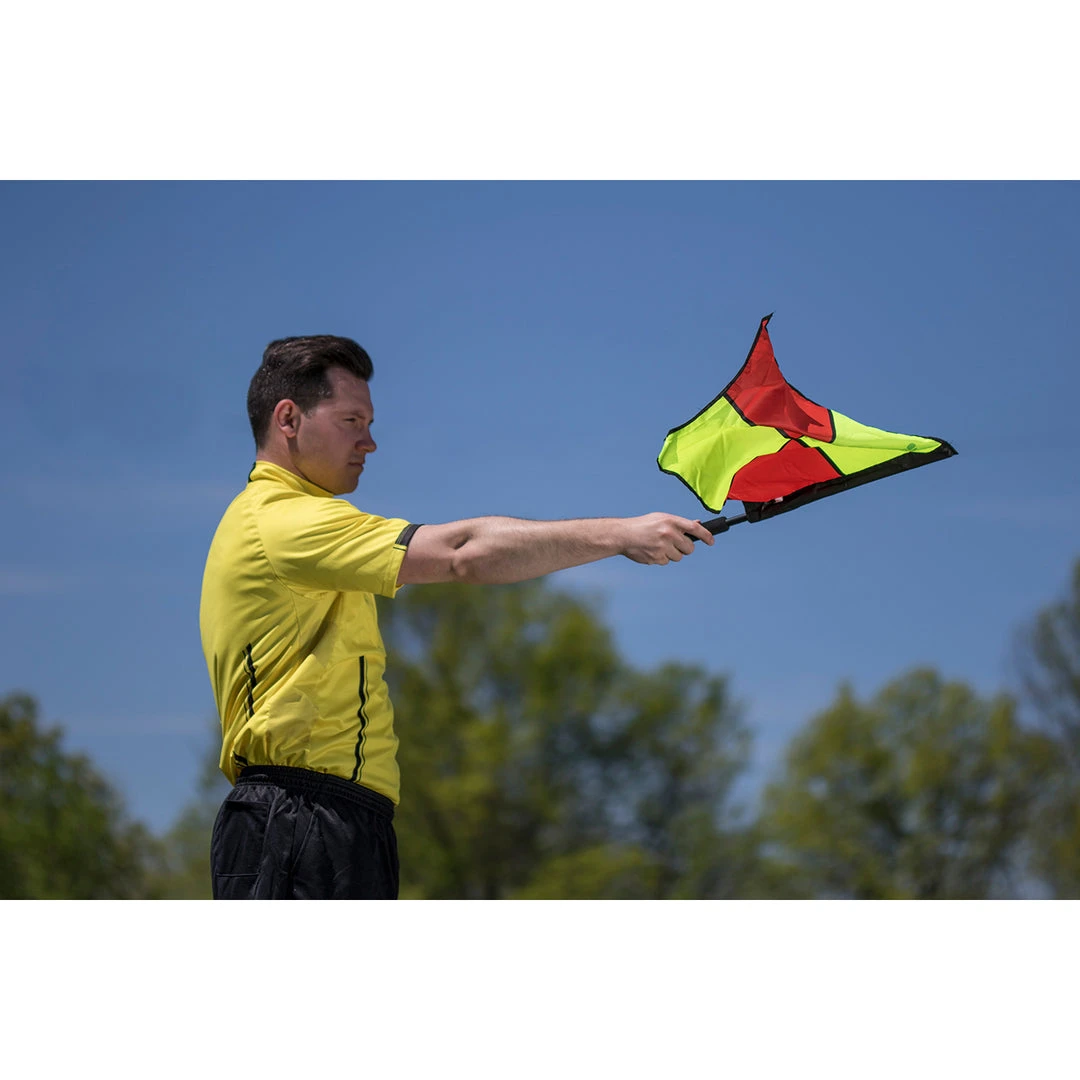 Kwik Goal Soccer Accessories Premier Flag Set - Hi-Vis Orange And Yellow 2 Kwik Goal Soccer Accessories Premier Flag Set - Hi-Vis Orange And Yellow