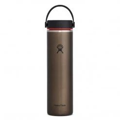 Hydro Flask Hydration, Belts, And Waterbottles 24 Oz Lightweight Wide Mouth Trail Series™ Waterbottle - Obsidian