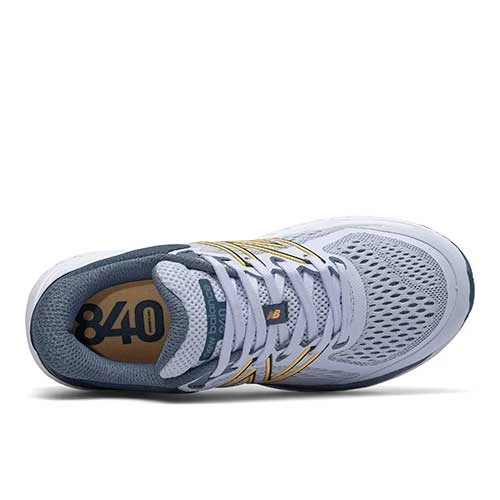 New Balance Women's 840v5 Running Shoe - Silent Grey/Light Mango Shoes 3 New Balance Women's 840v5 Running Shoe - Silent Grey/Light Mango Shoes