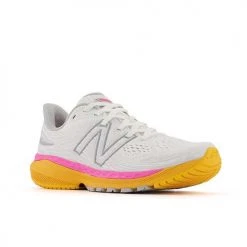 New Balance Women's Fresh Foam 860v12 - White/Vibrant Orange