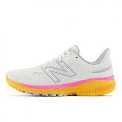 New Balance Women's Fresh Foam 860v12 - White/Vibrant Orange
