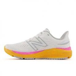 New Balance Women's Fresh Foam 860v12 - White/Vibrant Orange