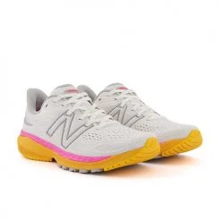 New Balance Women's Fresh Foam 860v12 - White/Vibrant Orange
