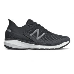 New Balance Women's 860 V11 Running Shoe - Black/White/Lead Shoes
