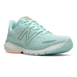 New Balance Shoes Women's Fresh Foam 860 V12 Running Shoe - Pale Blue Chill/Light Mango