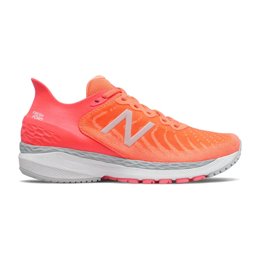 New Balance Shoes Women's 860v11 Running Shoe - Citrus Punch/Vivid Coral 1 New Balance Shoes Women's 860v11 Running Shoe - Citrus Punch/Vivid Coral