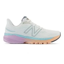New Balance Women's Fresh Foam 860 V12 Running Shoe - White/Blue Chill Shoes