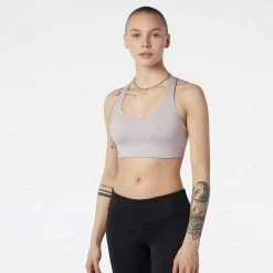 New Balance Women's NB Power X Bra - Logwood Bras