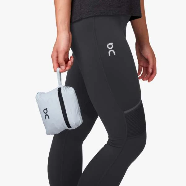 On Running Women's Weather Jacket - Grey/White 5 On Running Women's Weather Jacket - Grey/White