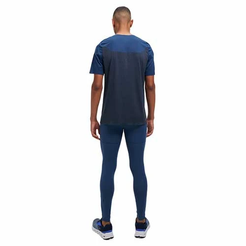 On Running Men's Performance-T - Denim/Navy Apparel 2 On Running Men's Performance-T - Denim/Navy Apparel