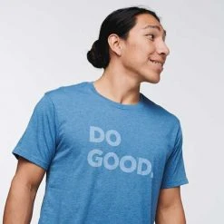 Cotopaxi Men's Do Good T-Shirt - Denim