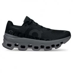 On Running Women's Cloudmonster Running Shoe - Black/Magnet- Regular (B)