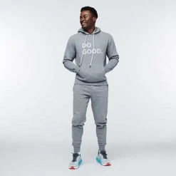 Cotopaxi Men's Do Good Hoodie - Heather Grey Apparel