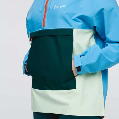 Cotopaxi Women's Cielo Rain Anorak - River Tops 9 Cotopaxi Women's Cielo Rain Anorak - River Tops