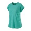 Patagonia Women's Ridge Flow Shirt - Fresh Teal Tops