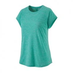 Patagonia Women's Ridge Flow Shirt - Fresh Teal Tops