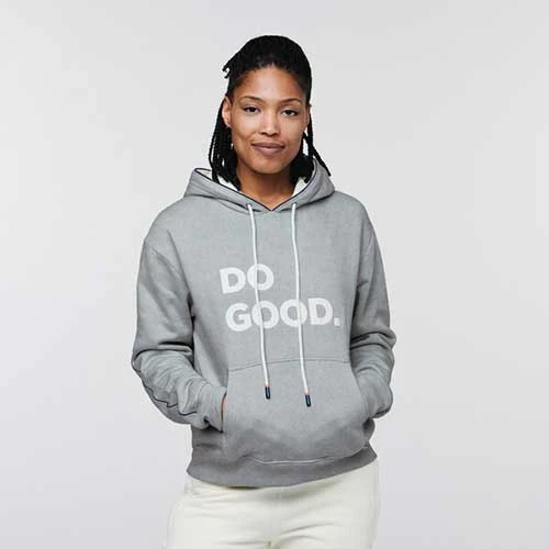 Cotopaxi Women's Do Good Hoodie - Heather Grey 1 Cotopaxi Women's Do Good Hoodie - Heather Grey