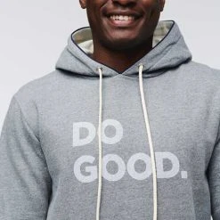 Cotopaxi Men's Do Good Hoodie - Heather Grey Apparel