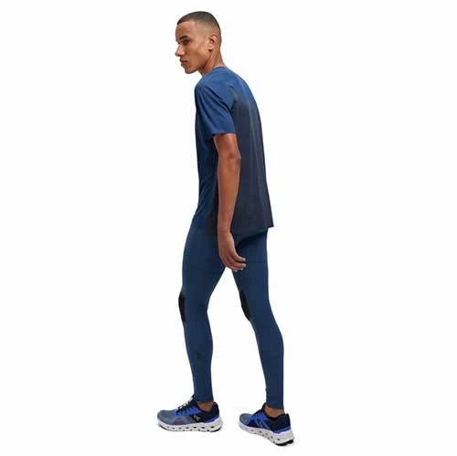 On Running Men's Performance-T - Denim/Navy Apparel 3 On Running Men's Performance-T - Denim/Navy Apparel