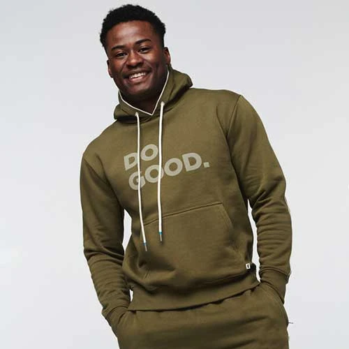 Cotopaxi Men's Do Good Hoodie - Oak 1 Cotopaxi Men's Do Good Hoodie - Oak