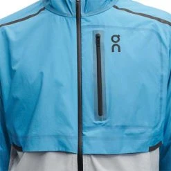 On Running Men's Weather Jacket - Niagara/Glacier 9 On Running Men's Weather Jacket - Niagara/Glacier