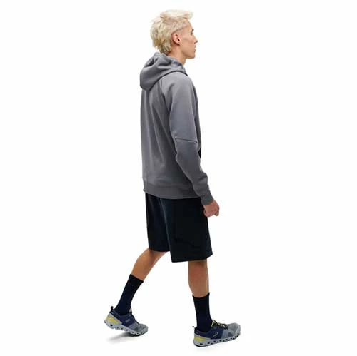 On Running Men's Hoodie - Rock 5 On Running Men's Hoodie - Rock