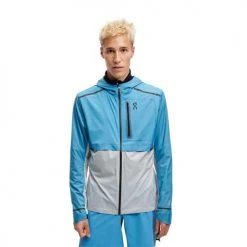 On Running Men's Weather Jacket - Niagara/Glacier