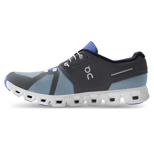 On Running Shoes Men's Cloud 5 Push Running Shoe- Eclipse/Chambray - Regular (D) 3 On Running Shoes Men's Cloud 5 Push Running Shoe- Eclipse/Chambray - Regular (D)