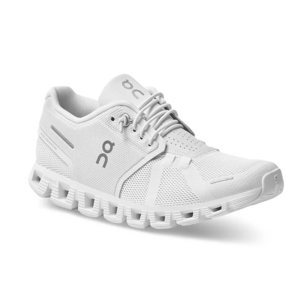 On Running Women's Cloud 5 Running Shoe - All White - Regular (B) Shoes 6 On Running Women's Cloud 5 Running Shoe - All White - Regular (B) Shoes