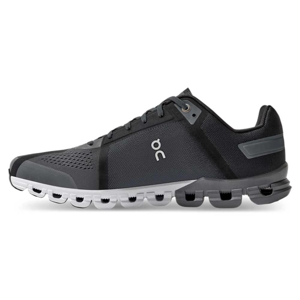 On Running Men's Cloudflow 3.0 Running Shoe - Black/Asphalt - Wide (2E) Shoes 3 On Running Men's Cloudflow 3.0 Running Shoe - Black/Asphalt - Wide (2E) Shoes
