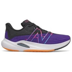 New Balance Women's FuelCell Rebel V2 Running Shoe - Deep Violet/Black Shoes