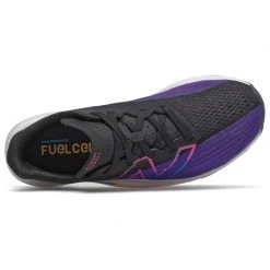 New Balance Women's FuelCell Rebel V2 Running Shoe - Deep Violet/Black Shoes