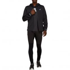 Asics Men's Winter Acclerate Jacket - Black 11 Asics Men's Winter Acclerate Jacket - Black