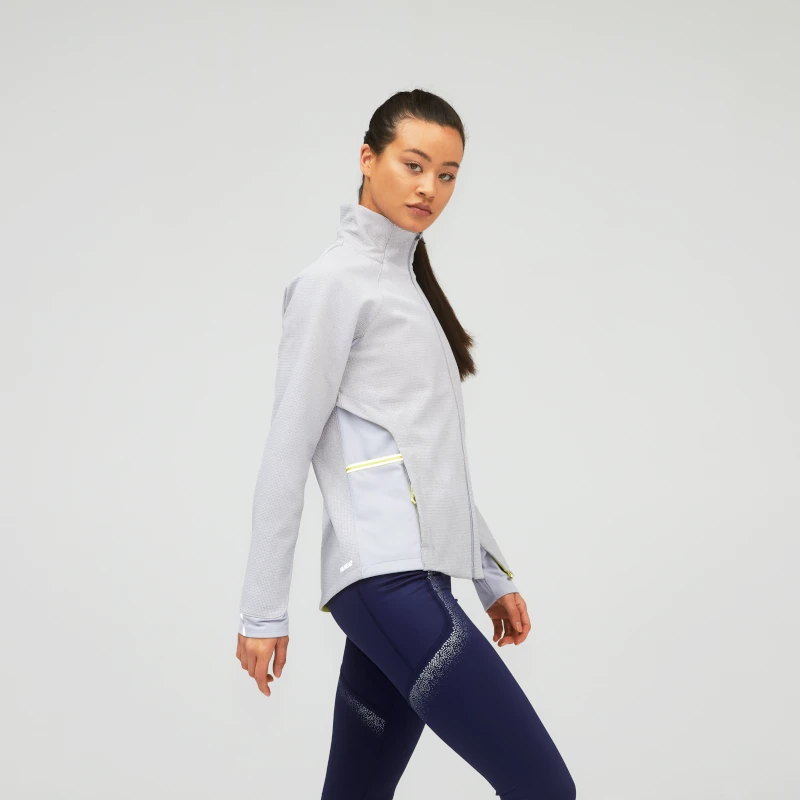 New Balance Women's Reflective Impact Run Winter Jacket - Whisper Grey 4 New Balance Women's Reflective Impact Run Winter Jacket - Whisper Grey