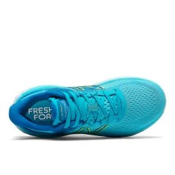 New Balance Women's More V3 Running Shoe - Virtual Sky/Bleached Lime Glo 6 New Balance Women's More V3 Running Shoe - Virtual Sky/Bleached Lime Glo