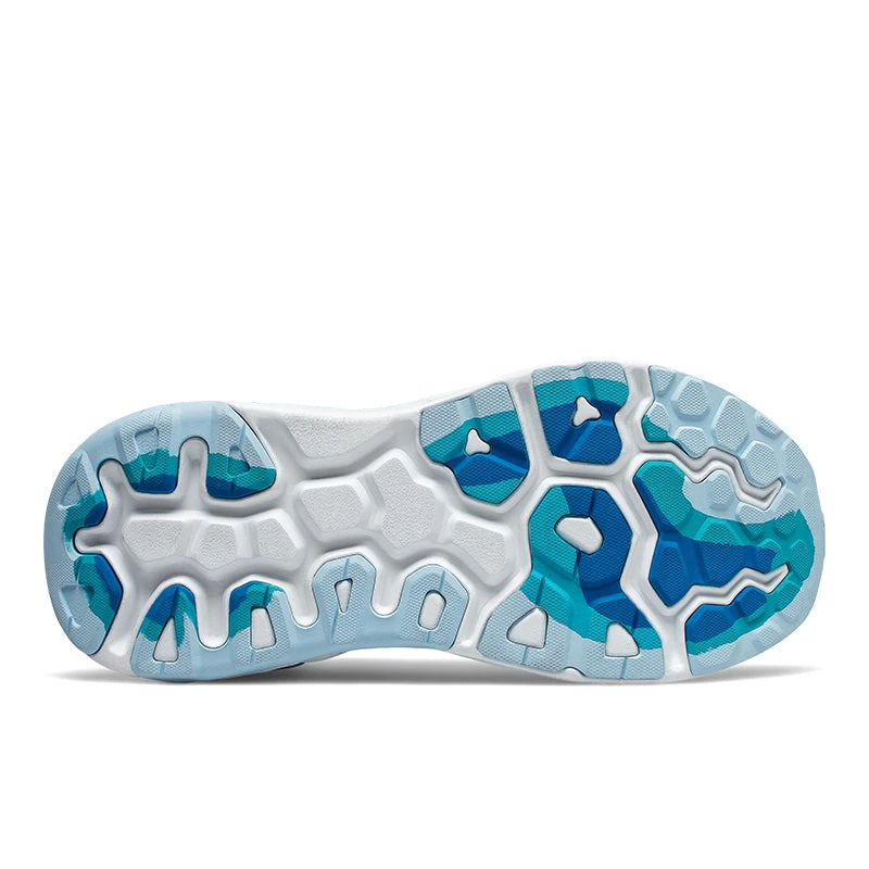 New Balance Women's More V3 Running Shoe - Virtual Sky/Bleached Lime Glo 4 New Balance Women's More V3 Running Shoe - Virtual Sky/Bleached Lime Glo