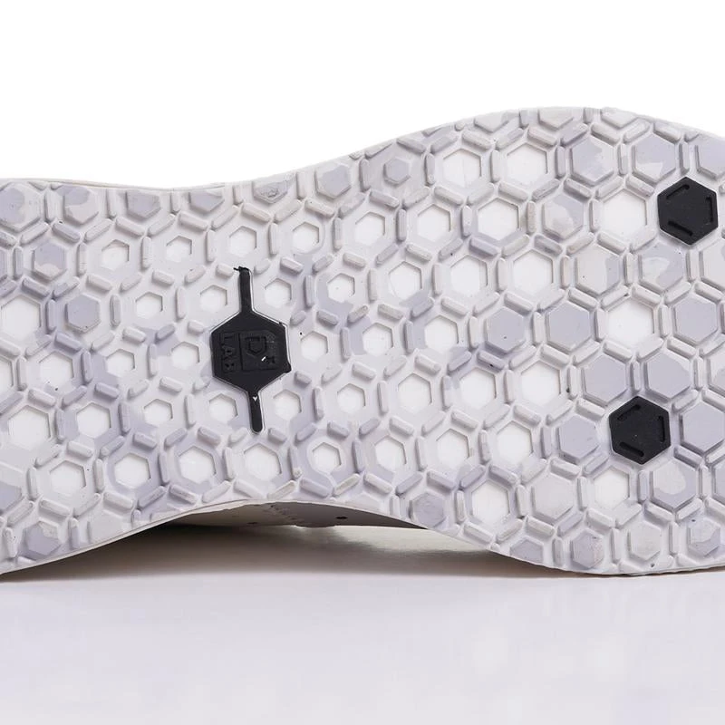 Deckers Lab Women's X-SCAPE NBK Low Sneaker - Blanc/Light Grey - Regular (B) 5 Deckers Lab Women's X-SCAPE NBK Low Sneaker - Blanc/Light Grey - Regular (B)