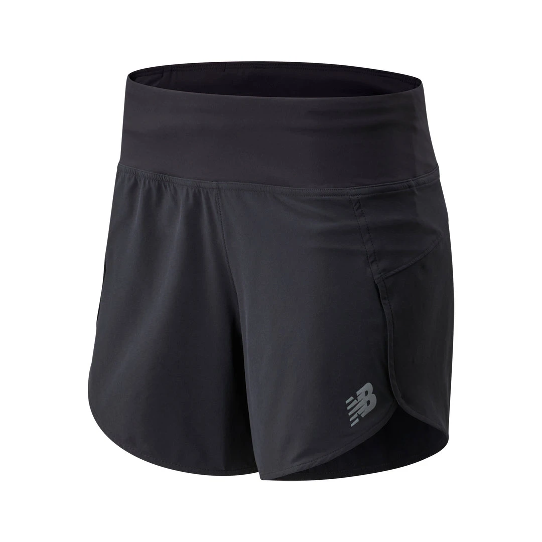 New Balance Bottoms Women's Impact Run 5" Short - Black 1 New Balance Bottoms Women's Impact Run 5" Short - Black