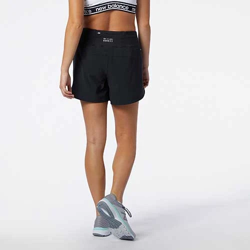 New Balance Bottoms Women's Impact Run 5in Short - Black 3 New Balance Bottoms Women's Impact Run 5in Short - Black