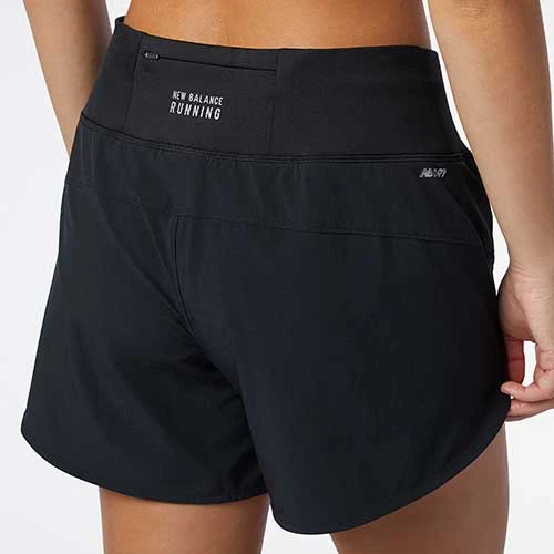 New Balance Bottoms Women's Impact Run 5in Short - Black 4 New Balance Bottoms Women's Impact Run 5in Short - Black