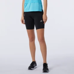 New Balance Women's Impact Run Fitted Short - Black