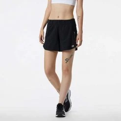 New Balance Women's Impact Run 2in1 Short - Black Bottoms