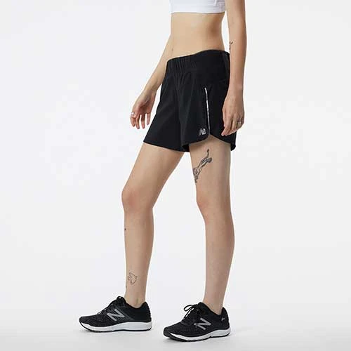 New Balance Women's Impact Run 2in1 Short - Black Bottoms 2 New Balance Women's Impact Run 2in1 Short - Black Bottoms