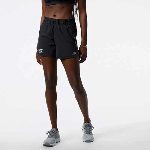 New Balance Women's Impact Run 2in1 Short - Black Bottoms 5 New Balance Women's Impact Run 2in1 Short - Black Bottoms