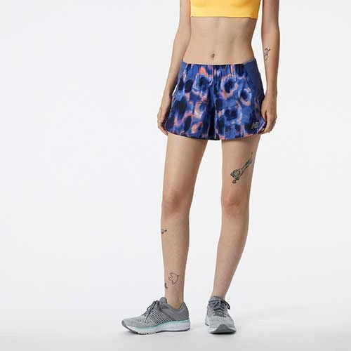 New Balance Women's Printed Impact Run 3in Short - Nightsky Bottoms 1 New Balance Women's Printed Impact Run 3in Short - Nightsky Bottoms