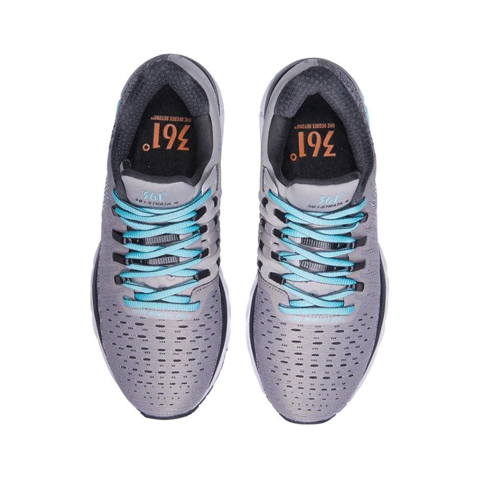 361 Women's Strata 4 Running Shoe - Sleet/Ebony - Regular (B) Shoes 5 361 Women's Strata 4 Running Shoe - Sleet/Ebony - Regular (B) Shoes