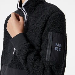 New Balance Women's Q Speed Sherpa Anorak - Black Tops