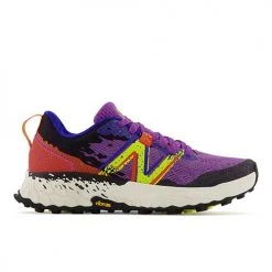 New Balance Women's Fresh Foam X Hierro V7 Trail Running Shoe - Mystic Purple/Poppy