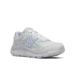 New Balance Women's W840v3 Walking Shoe- White/Silent Grey 8 New Balance Women's W840v3 Walking Shoe- White/Silent Grey