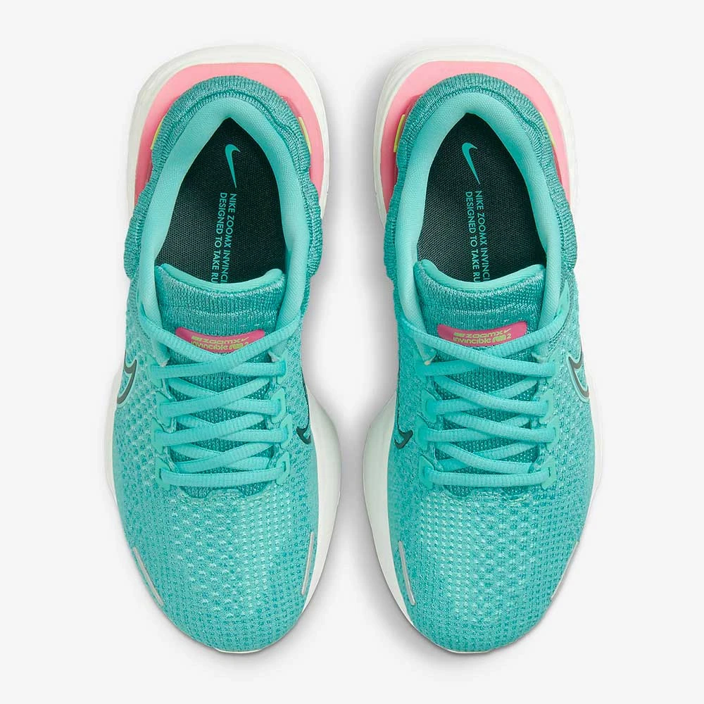 Nike Shoes Women's ZoomX Invincible 2 Flyknit 2 Running Shoe- Washed Teal/Black/Pink Prime - Regular (B) 3 Nike Shoes Women's ZoomX Invincible 2 Flyknit 2 Running Shoe- Washed Teal/Black/Pink Prime - Regular (B)